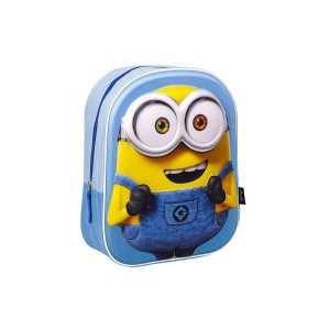 8445484248463MINNIONS Παιδικό Backpack 3D_beautyfree.gr