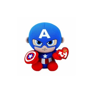 008421411894TY Beanie Boo Babies Captain America 15cm_beautyfree.gr