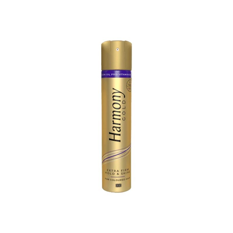 5026445002732HARMONY Gold Hairspray Extra Firm Hold & Shine 400ml_beautyfree.gr