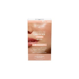 8436097096152BYPHASSE Cold Wax Strips Face & Delicate Areas For Sensitive Skin (20 Strips + 4 Wipes)_beautyfree.gr