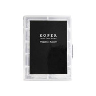 KOPER Plastic Form Dual Nails 120pcs 0403