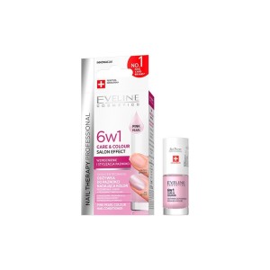 5903416053828EVELINE Nail Therapy 6in1 Care & Colour Salon Effect Pink Pearl_beautyfree.gr