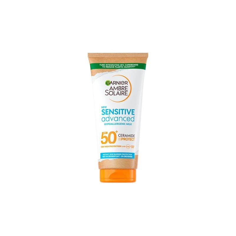 3600542520287GARNIER Ambre Solaire Γαλάκτωμα Sensitive Advanced SPF50 + 175ml_beautyfree.gr