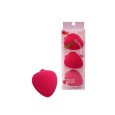 BEAUTY SALON Beauty Blender Powder Puff Set 3pcs Stawberry