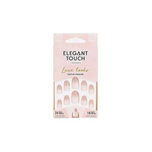 5011522171968ELEGANT TOUCH Luxe Looks False Nails Collection Satin Sugar With Glue 24 Nails_beautyfree.gr