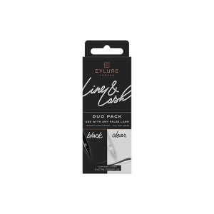 619232002913EYLURE Line & Lash Duo Pack Black and Clear - 2 x 0.7ml_beautyfree.gr