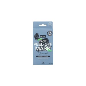 8720964890159SENCE Facial Peel-Off Mask Charcoal 4x7gr _beautyfree.gr