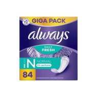 ALWAYS Panty Liners 84pcs Daily Fresh 0% Perfume Normal