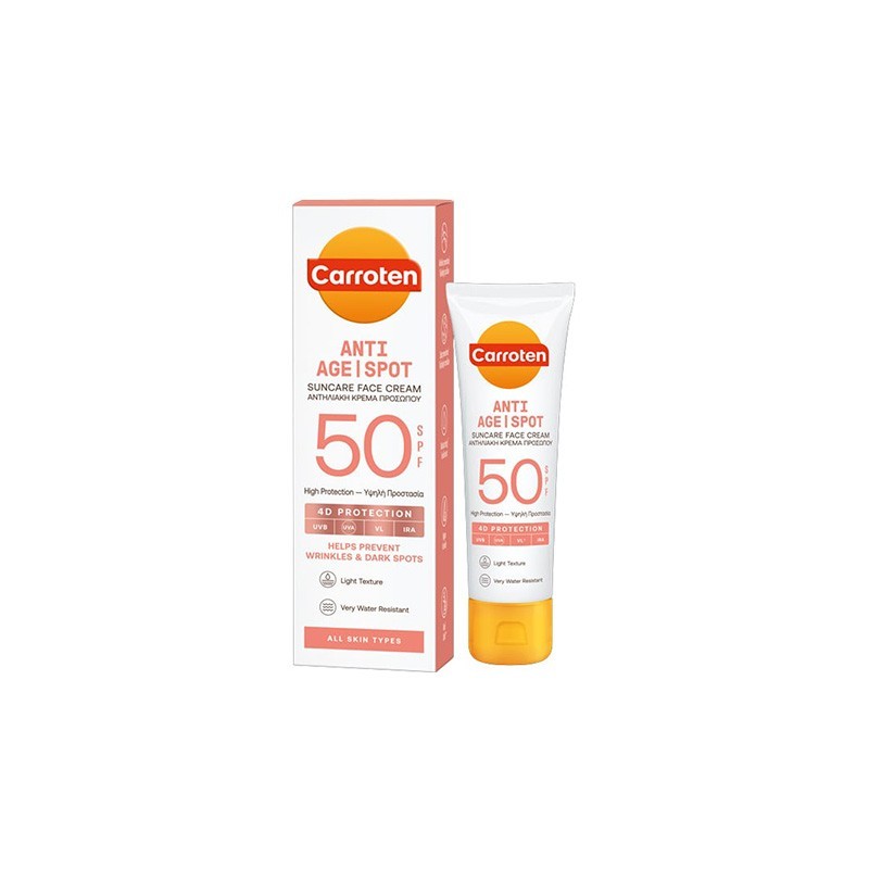 5201314180609CARROTEN Anti Age Spot Suncare Face Cream SPF50 4D Protection 50ml_beautyfree.gr