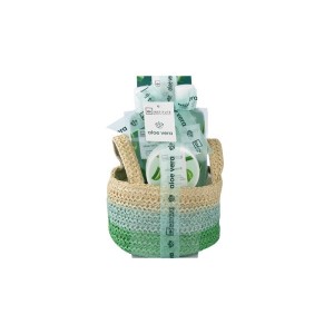 8436609394257IDC INSTITUTE Aloe Vera 4 Relaxation Basket 4pcs _beautyfree.gr