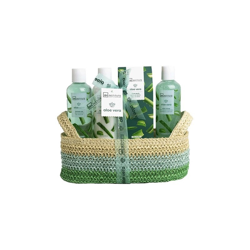 8436609394264IDC INSTITUTE Aloe Vera Hydration Basket 4pcs _beautyfree.gr