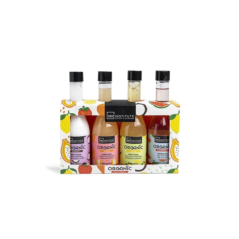 8436609396947IDC INSTITUTE Organic 4 Bottle Gift Set _beautyfree.gr