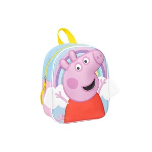 8445484369274DISNEY Peppa Pig Kids Backpack 3D Applications_beautyfree.gr