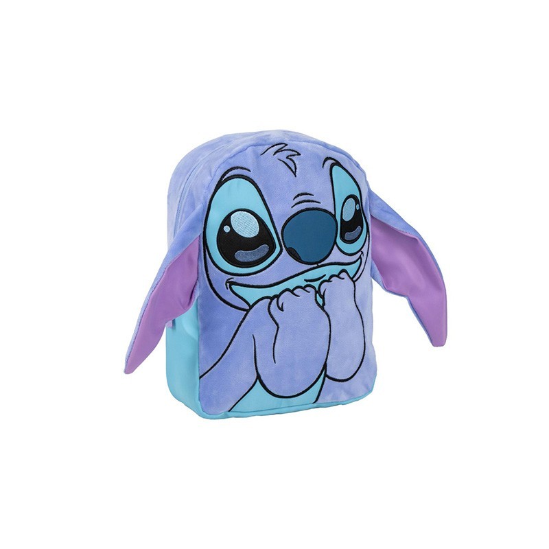 8445484369397DISNEY Stitch Kids Backpack Character Applications_beautyfree.gr