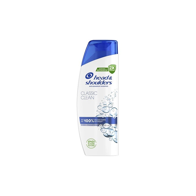 8700216157605HEAD & SHOULDERS Σαμπουάν Classic Clean 330ml_beautyfree.gr