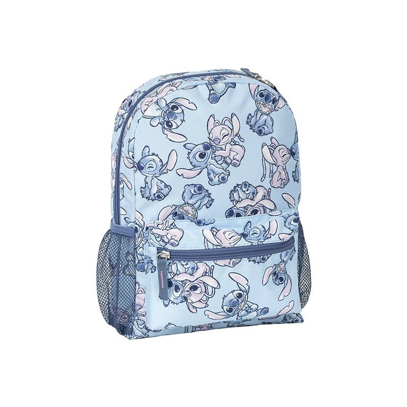 8445484371147DISNEY Stitch Σχολικό Backpack Free Time Print _beautyfree.gr