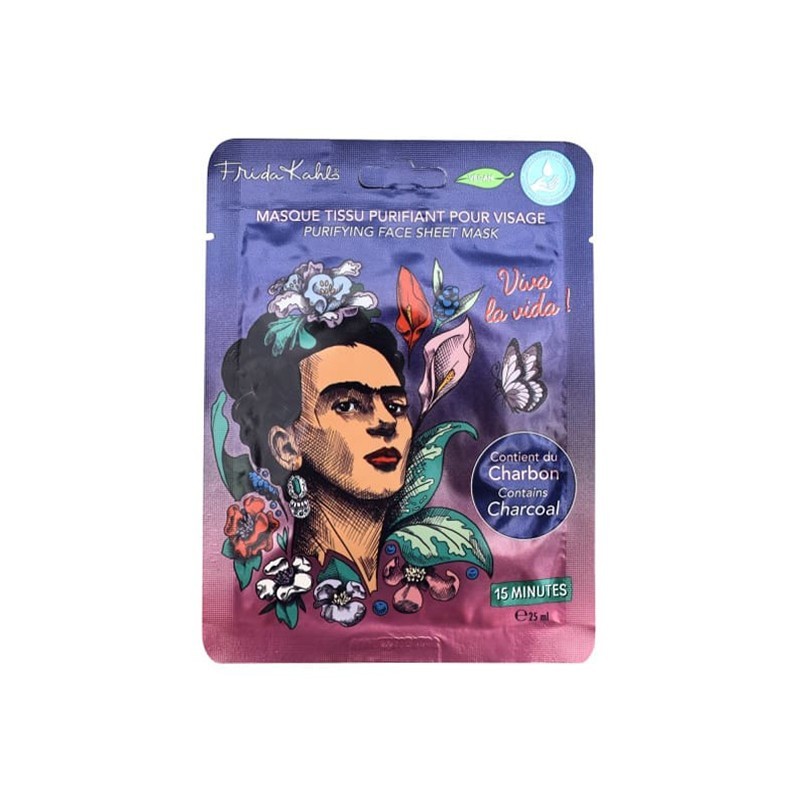 3661075345983FRIDA KALLO Purifying Face Sheet Mask25ml_beautyfree.gr