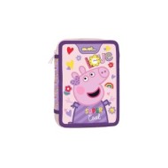 PEPPA PIG Super Cool Κασετινα Διπλη Γεματη 15χ5χ21