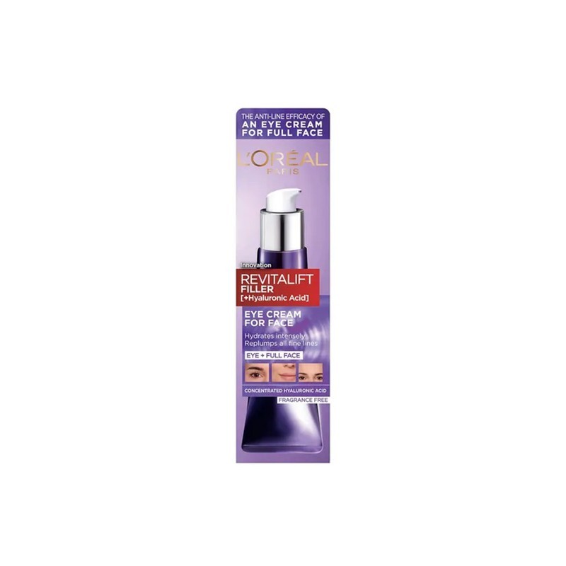 3600523971749LOREAL Revitalift Filler Hyaluronic Acid Eye & Full Face Cream 30ml_beautyfree.gr