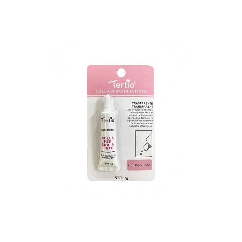 8052747082506TERTIO Κόλλα Βλεφαρίδων 7 gr Clear _beautyfree.gr