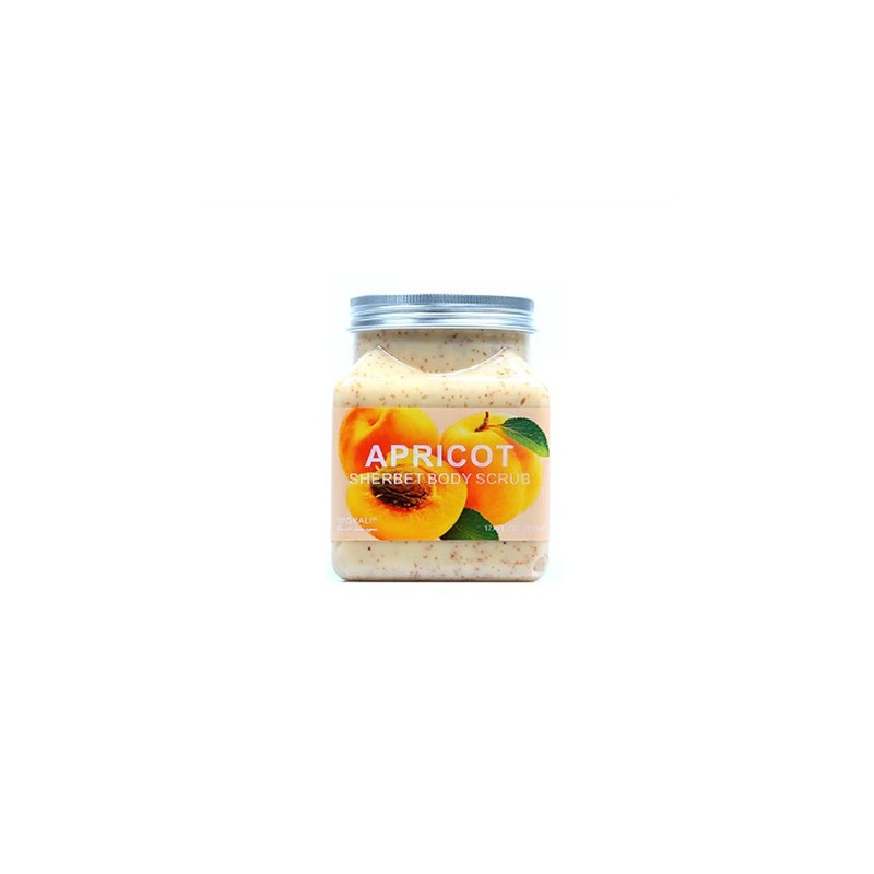 6928001841894WOKALI Apricot Body Scrub 350ml_beautyfree.gr