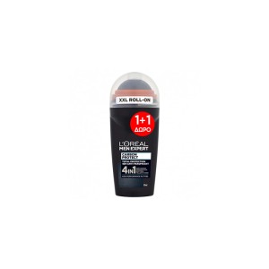 LOREAL Men Expert Carbon Protect Roll-On 48h 4in1 50ml 1+1 ΔΩΡΟ