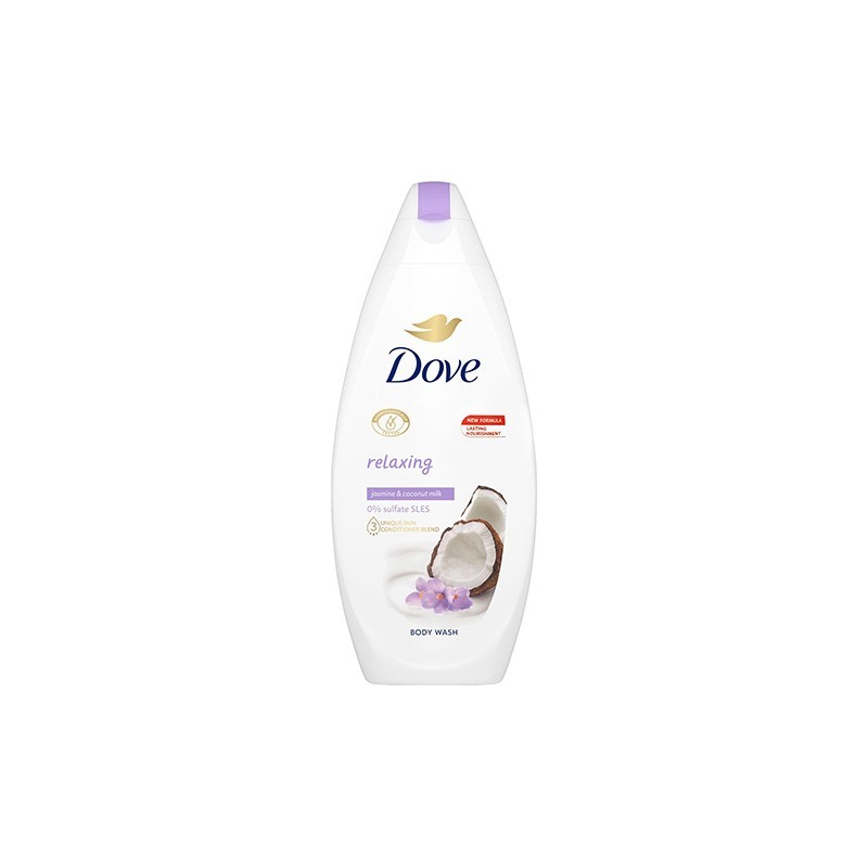 8720181356773DOVE Αφρόλουτρο Relaxing Jasmine & Coconut Milk 720ml_beautyfree.gr