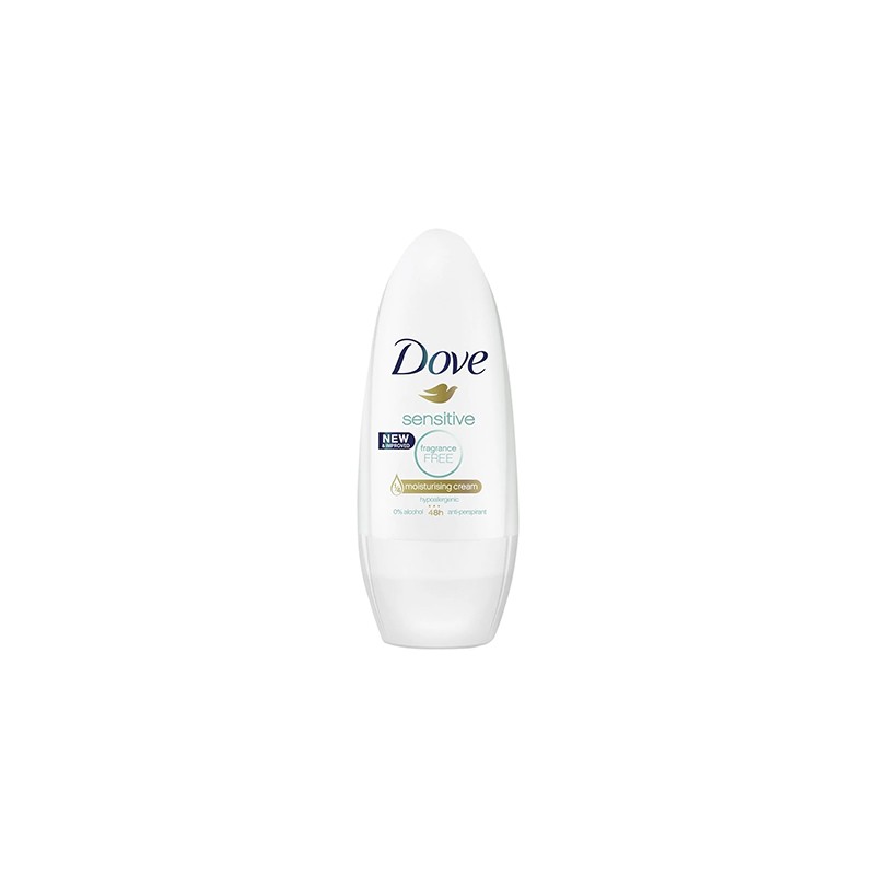 Dove Roll On Sensitive Fragrance Free 50ml