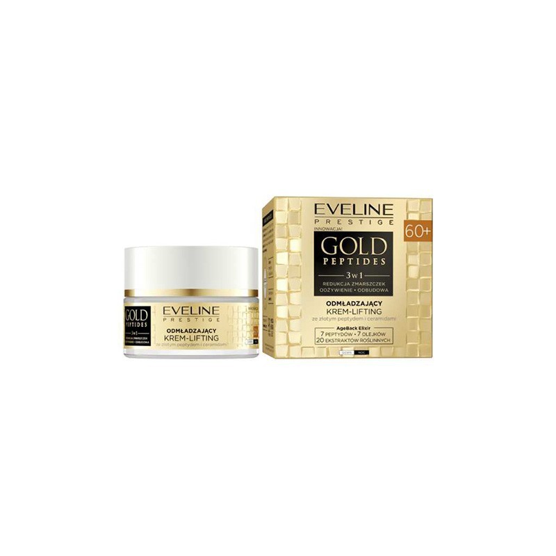 5903416053057EVELINE Cream Gold Peptides Rejuvenating & Lifting 60+ 50ml_beautyfree.gr