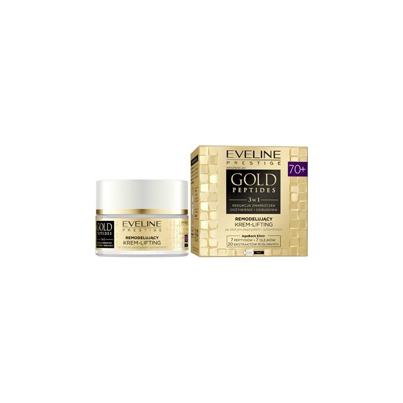 5903416053064EVELINE Cream Gold Peptides Remodeling & Lifting 70+ 50ml_beautyfree.gr