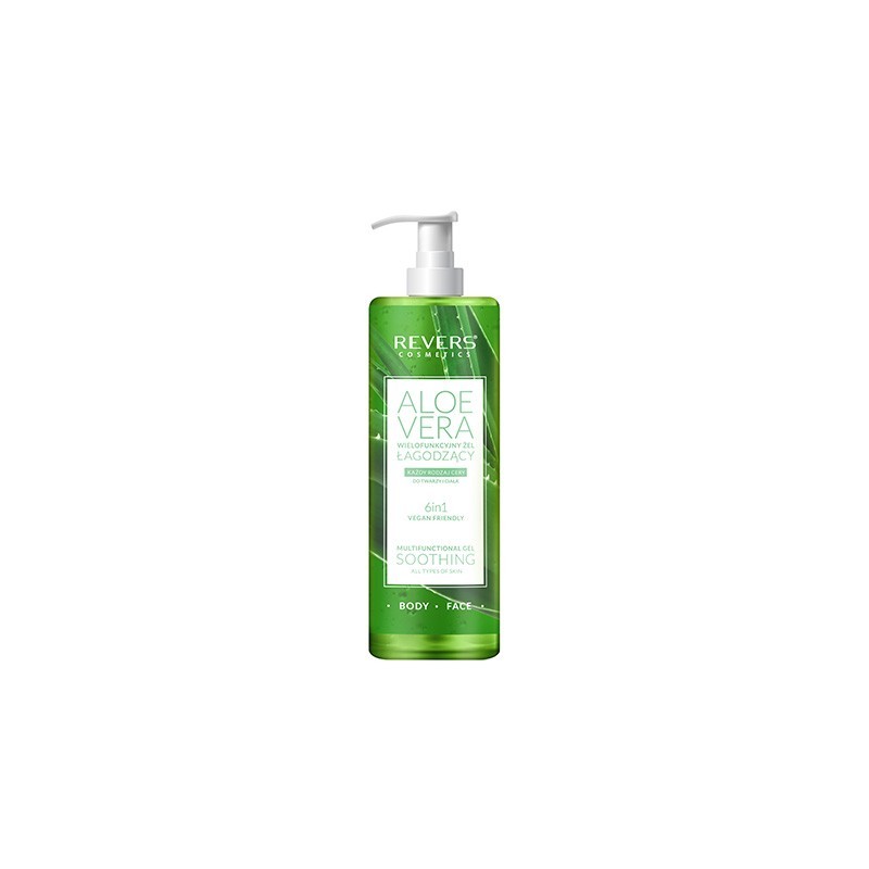 5902815195702REVERS Face & Body Gel Aloe Vera 6 In1 400ml_beautyfree.gr