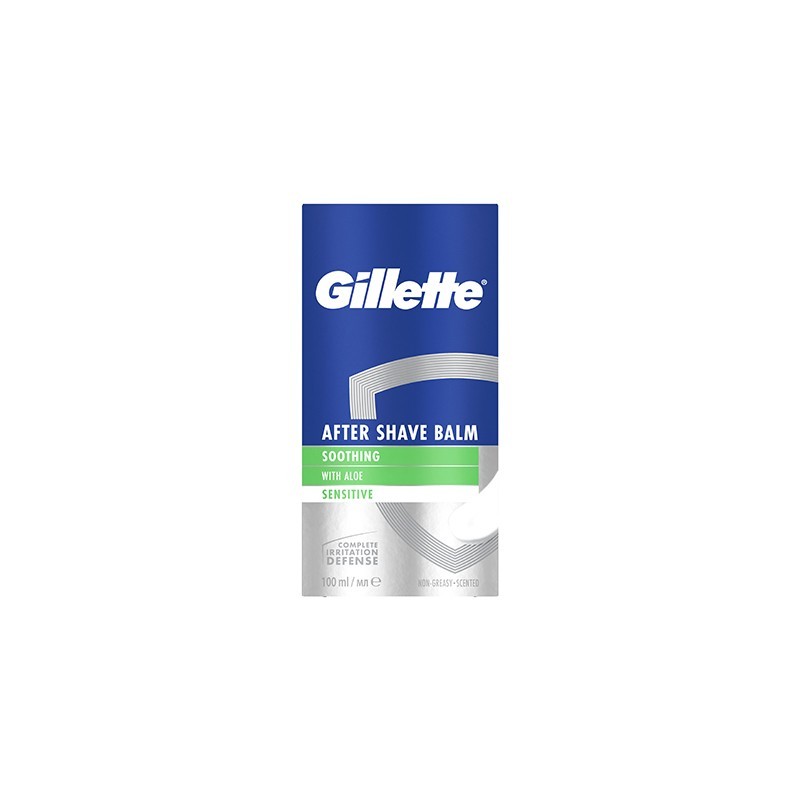 8001090304230GILLETTE After Shave Wave Sensitive Balm 100ml_beautyfree.gr