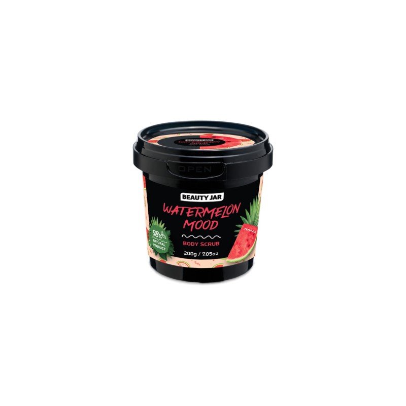 4751030835228BEAUTY JAR Watermelon Mood Sugar And Salt Body Scrub 200ml_beautyfree.gr