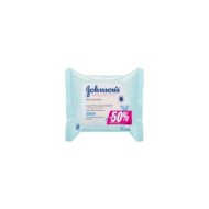 JOHNSON'S Make-Up Be Gone 5-in-1 Refreshing Cleansing Wipes Dry Skin 25 Wipes -50%