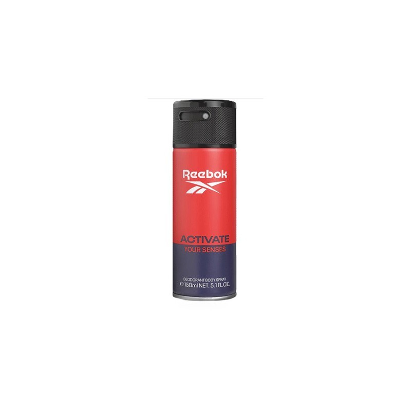 8436611101850REEBOK Deo Spray Activate Your Senses Man 150 ml _beautyfree.gr