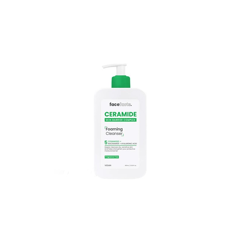 5031413936636FACE FACTS Ceramide Skin Barrier Complex Foaming Cleanser 400ml_beautyfree.gr