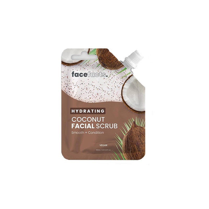 5031413922844FACE FACTS Facial Scrub Coconut 60ml_beautyfree.gr