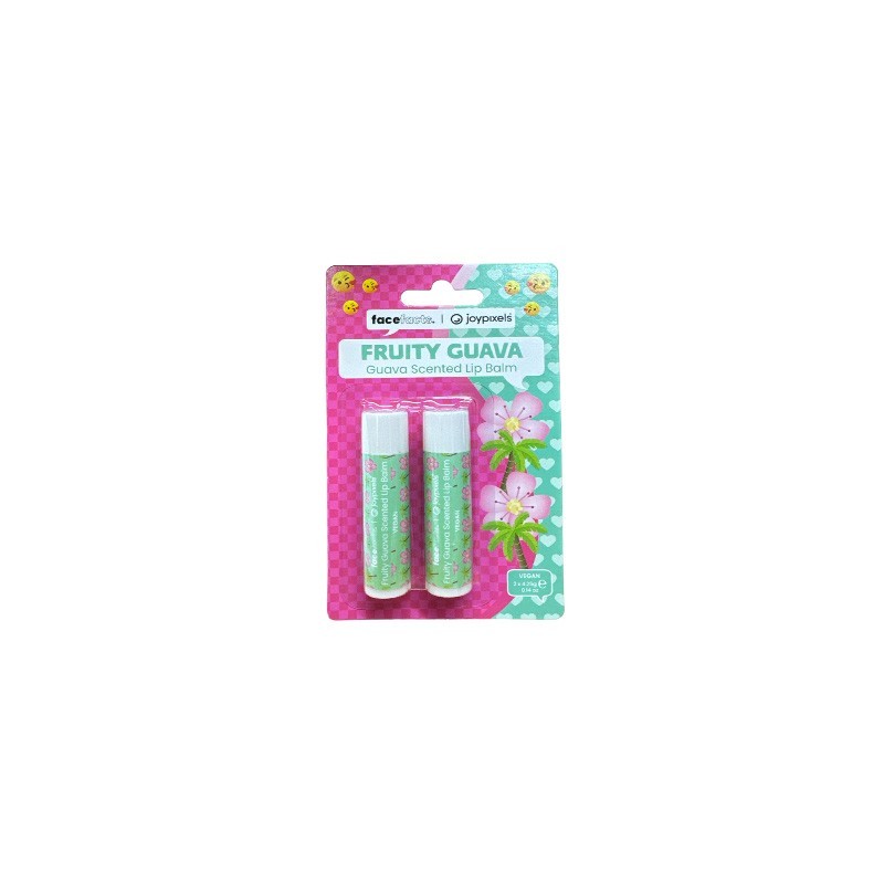 5031413933406FACE FACTS Joypixels Lip Balms Fruity Guava 2x4.25gr_beautyfree.gr