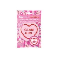 FACE FACTS Printed Sheet Mask Love Hearts Glam Girl 20ml