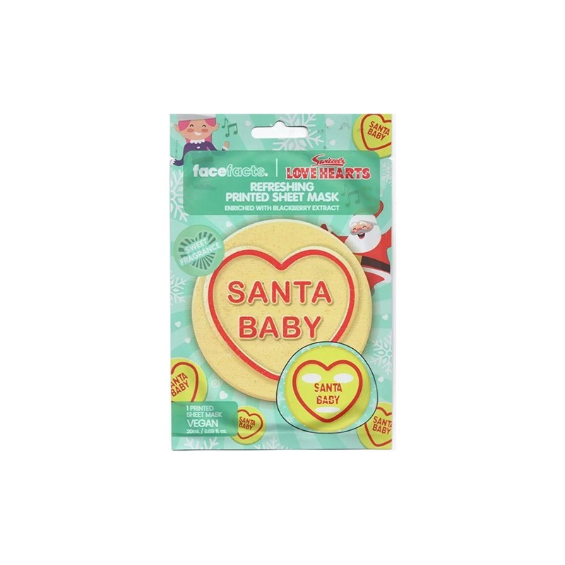 5031413935301FACE FACTS Printed Sheet Mask Love Hearts Wild One 20ml_beautyfree.gr