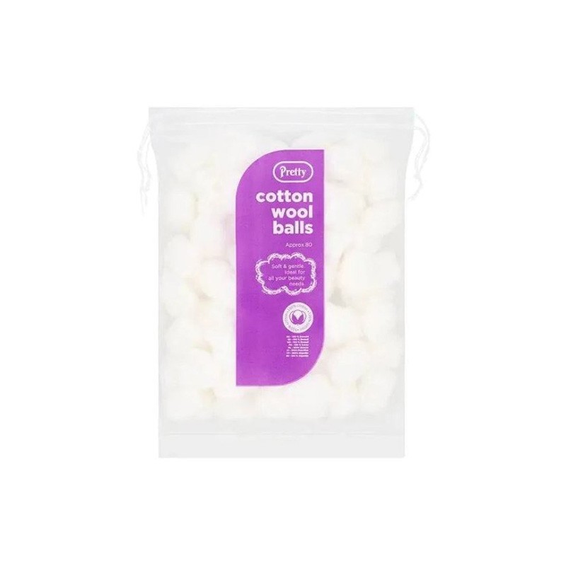 5031413936896PRETTY Cotton Wool Balls 80pcs_beautyfree.gr