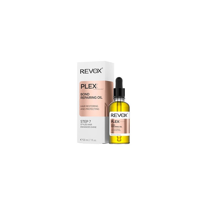 5060565104952REVOX Plex Bond Repairing Oil Hair Restoring and Protecting 30ml_beautyfree.gr