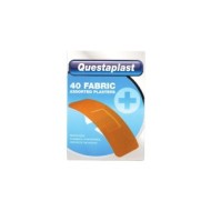 QUESTAPLAST Assorted Fabric Plasters 40pcs