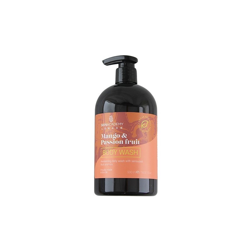 5031413942026SKIN ACADEMY London Mango & Passionfruit Body Wash 500ml_beautyfree.gr