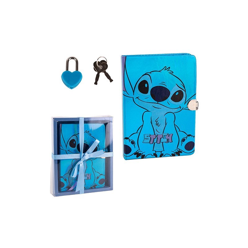 8445484296921DISNEY Stitch Ημερολόγιο Με Κλειδαριά_beautyfree.gr