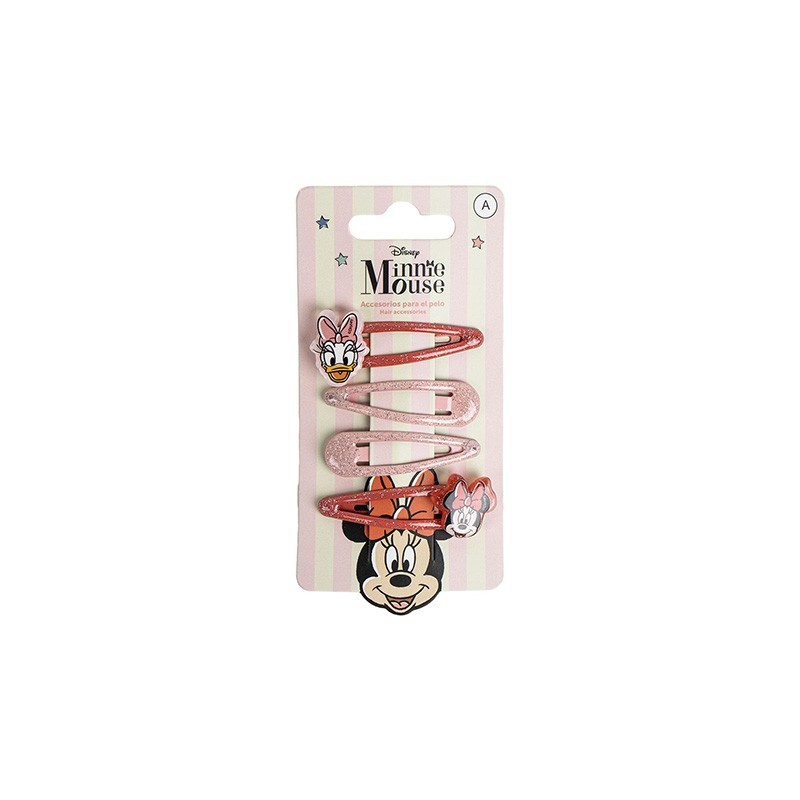 8445484437799DISNEY Minnie Κλιπς Μαλλιών Σετ 4τμχ_beautyfree.gr