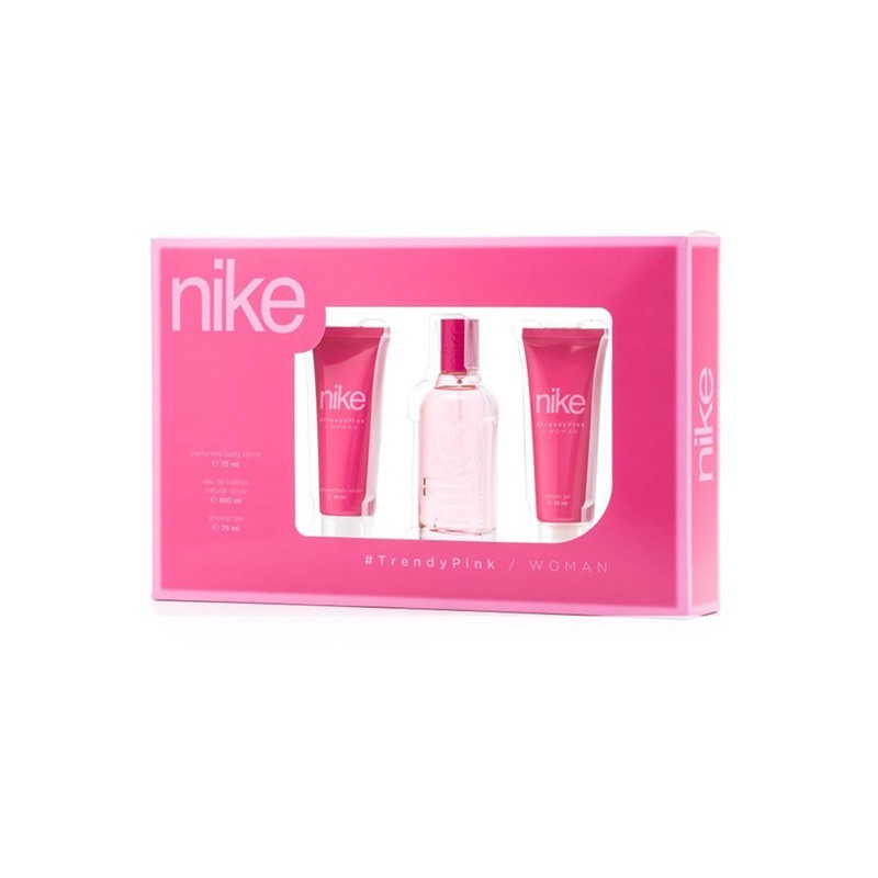 8414135021106ΝΙΚΕ Γυναικείο Σετ Δώρου Trendy Pink EDT 100ml + Body Lotion 75ml + Shower Gel 75ml_beautyfree.gr