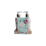 GLAMOROUS Wooden Base Gift Set 2x300ml