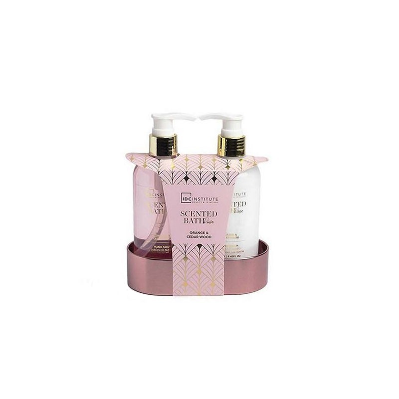 8436609399559IDC Institute Set Scented Bath Rose Hand Duo_beautyfree.gr