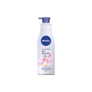 NIVEA Body Cream Rose & Argan 5in1 Complete Care 500ml Με Αντλία